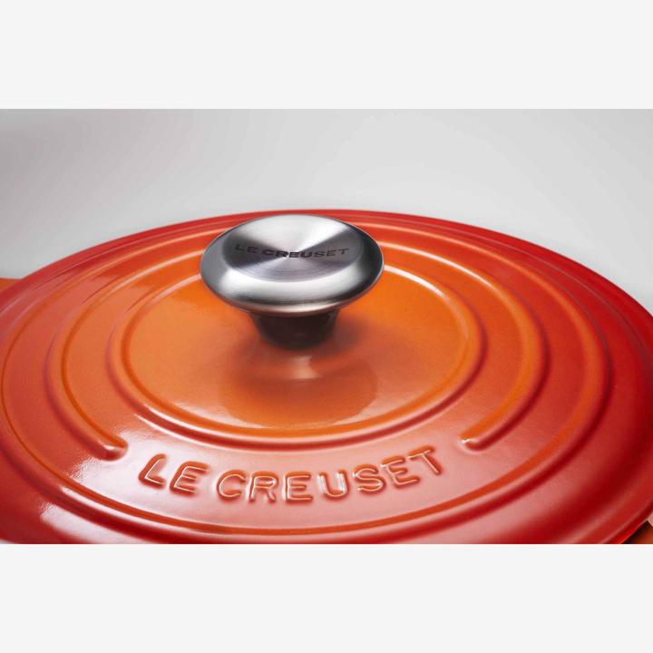 Image du produit Le Creuset Cocotte Rd Sig 26 cm Fonte Deep Teal (26 cm, Cocotte + faitout, Fonte)