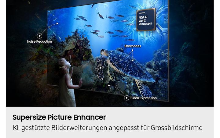 Image du produit Samsung QE115QN90F (115", QN90F, NeoQLED, Mini-LED, 4K, 2025)