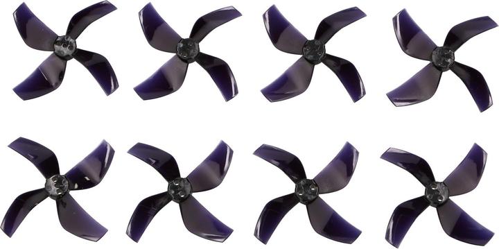 Actual product image BetaFPV Gemfan 2020 four-blade propeller black | drone propeller | 8 pcs.