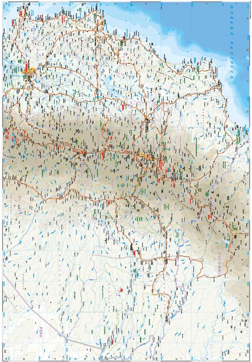 Produktbild Landkarte Ecuador, Galápagos (1:650.000 / 1.000.000)