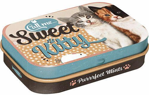 Nostalgic-Art Merchandising Mint Box, Sweet Kitty, 6x2x4 (6 x 2 x 4 cm)