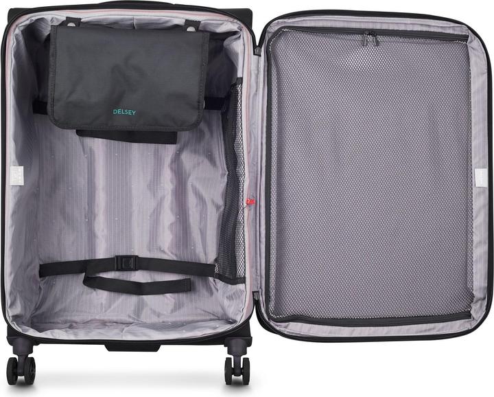 Produktbild Delsey Helium DLX Expandable -matkalaukku, musta (107 l, XL (ab 115l))