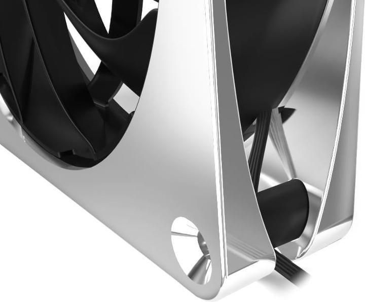 Image du produit Alphacool Apex Stealth Metal 120mm ventilateur 2000rpm (chrome) (120 mm, 1 x)