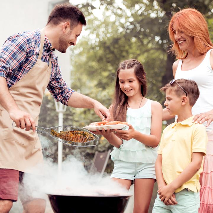 Produktbild Relaxdays 6x Fischbräter