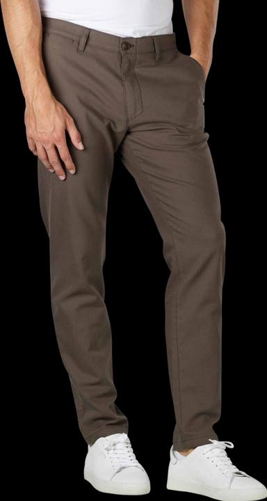 Actual product image Drykorn Mid Waist Mad Chino Slim Fit Brown (W30/L34)