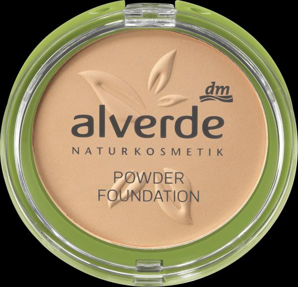 dm alverde Make-up Powder Foundation soft ivory 10, LSF 6 (Nr. 10 soft ivory)