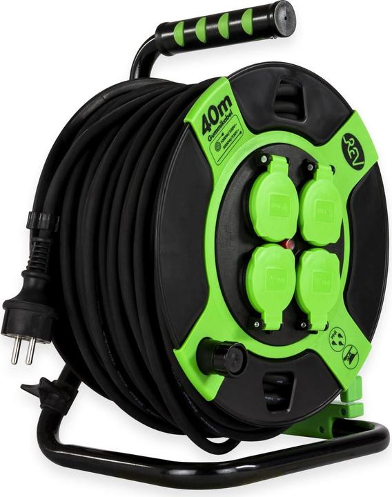 Actual product image REV Cable drum KU H05RR, 4-fold 40 m (40 m)