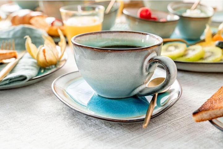 Produktbild Sänger Geschirr Kaffeetassen Set Capri mit Untertassen (300 ml, 8 x)