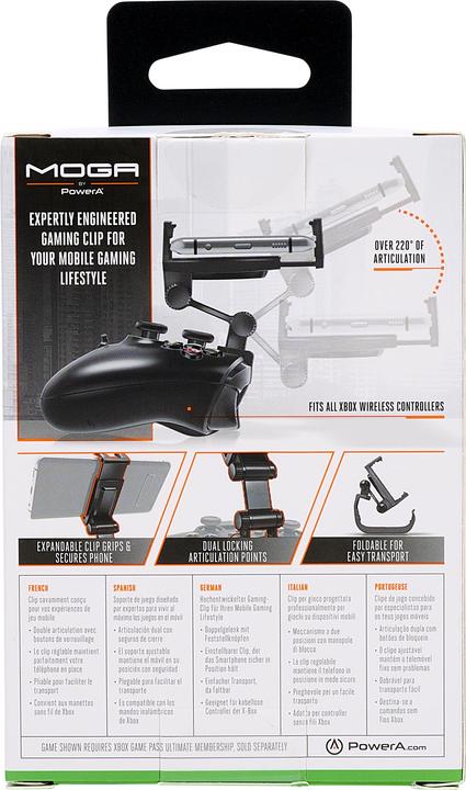 Produktbild PowerA MOGA Mobile Gaming-Clip 2.0 für kabellose Xbox-Controller (Xbox Series S)