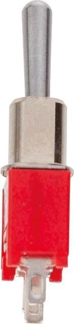 Image du produit Velleman Vertical Subminiature Toggle Switch (Pcb No Thd) 1P On-(On)