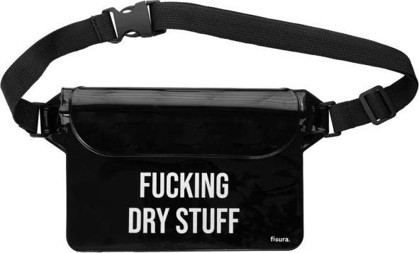 Immagine prodotto Fisura Borsa a tracolla impermeabile "F****** Dry Stuff".