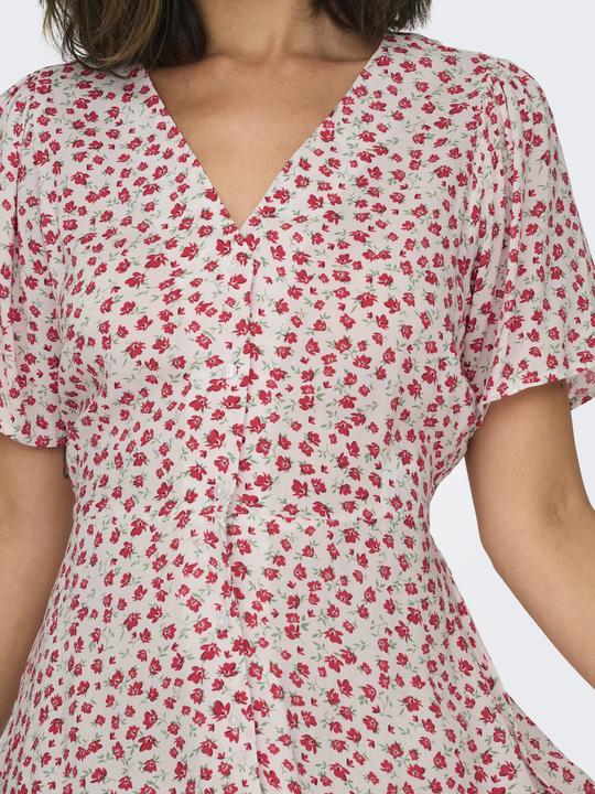 Produktbild Only Normal geschnitten V-Ausschnitt Kurzes Kleid Kleid (L)