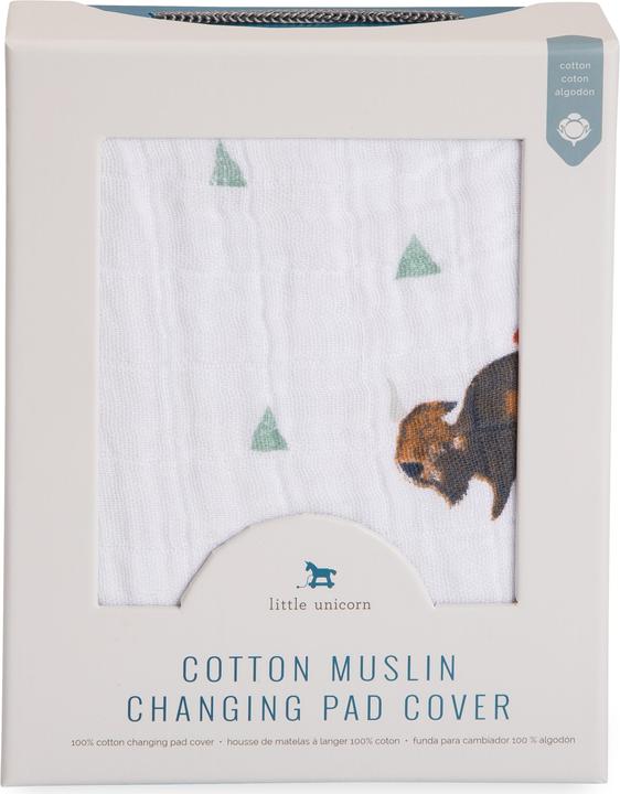 Actual product image little unicorn Changing Pad Cover (40 x 80 cm)