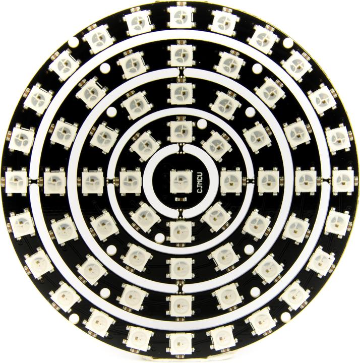 Immagine prodotto Purecrea Set di anelli Neopixel con 8/12/16/24 anelli WS2812 RGB LED
