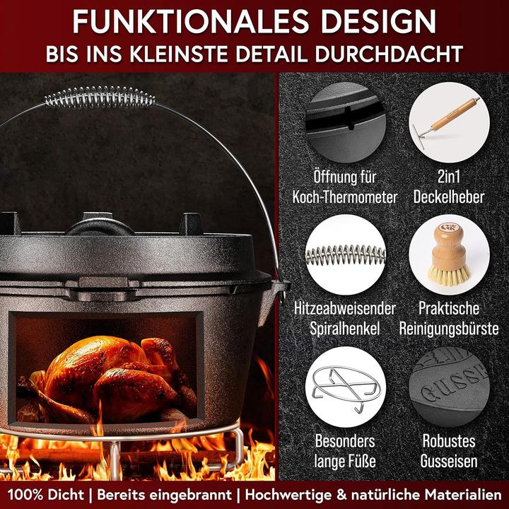 Produktbild Gusskönig Dutch Oven Set