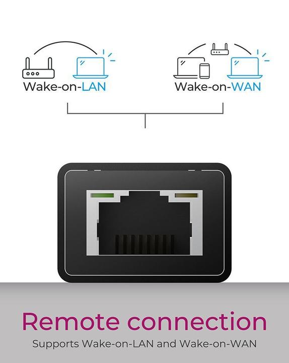 Produktbild Icy Box Hub IcyBox 4-Port IB-HUB1419-LAN USB 3.0 Hub & LAN-Adapter (USB-C, 4 Ports)
