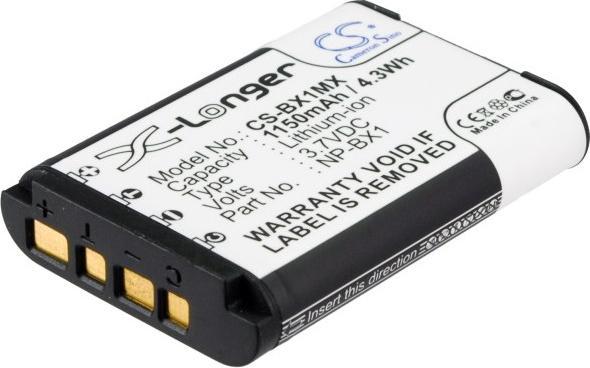 Image du produit Sony Batterie compatible avec NP-BX1 Li-Ion 1150mAh (Batterie de l'appareil photo)