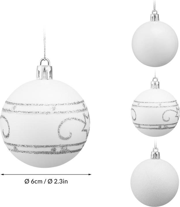 Produktbild Casaria Christbaumkugeln (1 -teilig)