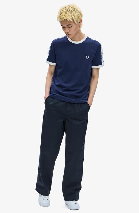 Actual product image Fred Perry Contrast trim T-shirt with band (M)