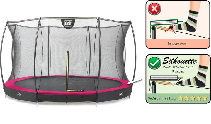 Immagine prodotto Exit Silhouette Ground con rete di sicurezza (427 cm)
