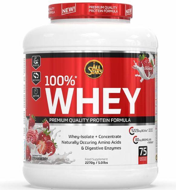 Produktbild All Stars 100% Whey Protein (2270 Dose) (Schokolade, Kokos, 1 Stk., 2270 g)