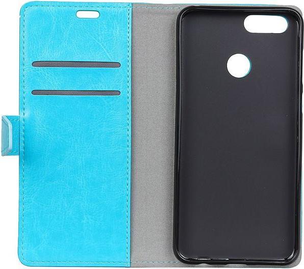 Actual product image MU Classic Crazy Horse Leather Bookcover Series (Honor 7A)