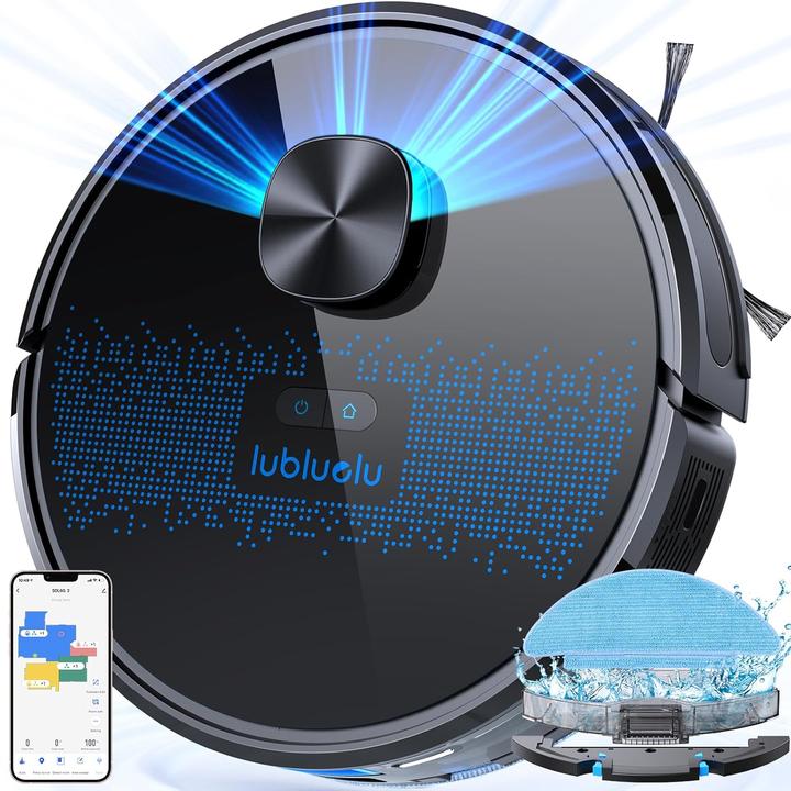 Produktbild Lubluelu Saugroboter SL60D mit Wischfunktion und Lasernavigation