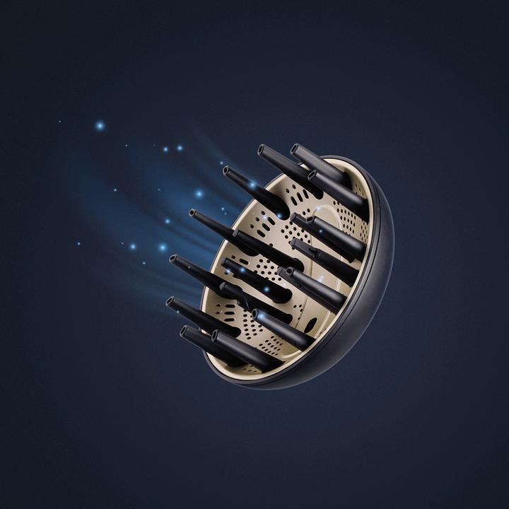 Produktbild BaByliss Ba​Byliss Haarpflege-Zubehör ACAS6550DIF Diffusor schwarz/​gold