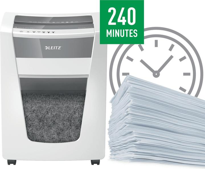 Produktbild Leitz Aktenvernichter IQ Office Pro P6 Partikelschnitt 30 (Microschnitt)