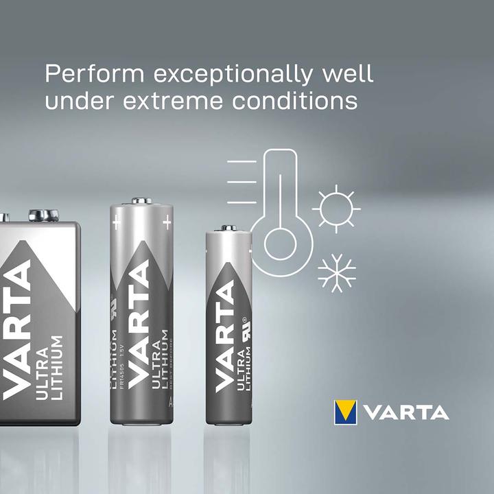 Produktbild Varta ULTRA Lithium (4 Stk., AA, 3000 mAh)