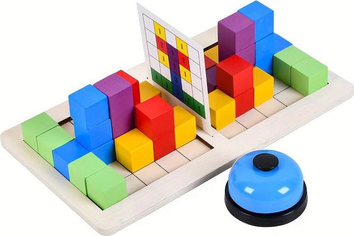 Produktbild Activity Board Interaktives Lernspielzeug, das frühes Lernen und kritisches Denken fördert, 3D-Puzzle-Brettspiel