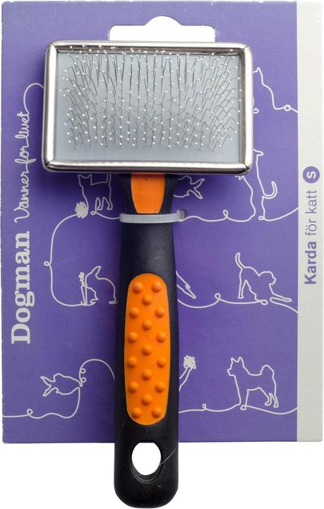 Productafbeelding Dogman Kattenborstel Slicker 6x4cm (Kat)