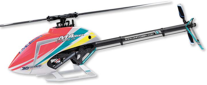 Image du produit OMP Hobby Hélicoptère M4 Max Combo rouge, en kit