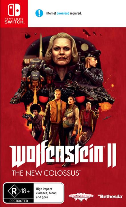 Produktbild Bethesda Wolfenstein 2 The New Colossus (AUS) - Nintendo Switch (Switch, EN)