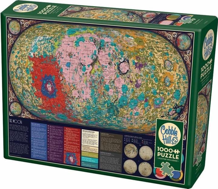 Produktbild Cobble Hill Puzzle Mond 1000 Teile (1000 Teile)