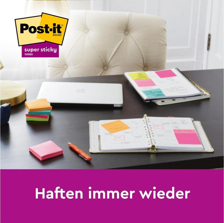 Actual product image Post-it Super Sticky (7.6 x 7.6 cm)