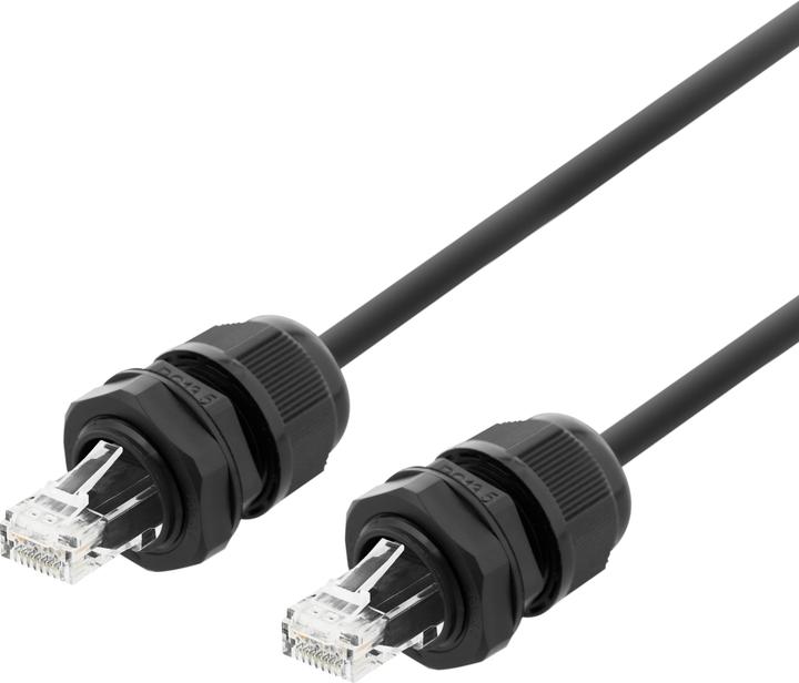 Actual product image Deltaco Gaming Patch cable (S/FTP, CAT6a, 1 m)