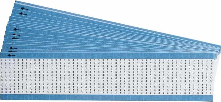 Brady Kabelkennzeichnungskarten aus Vinylfolie, numerische Miniaturlegende