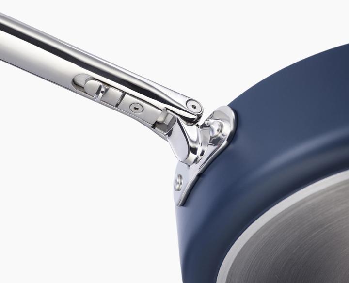 Produktbild Joseph Joseph Space Bratpfanne klappbare Griffe 2er Set mit Pfannenschutz (28 cm, Bratpfanne, Aluminium)
