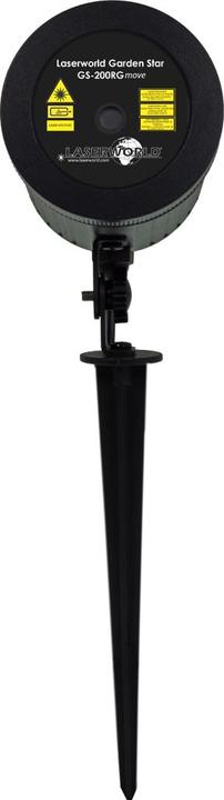 Actual product image Laserworld Garden Laser GS-200RG MOVE V2