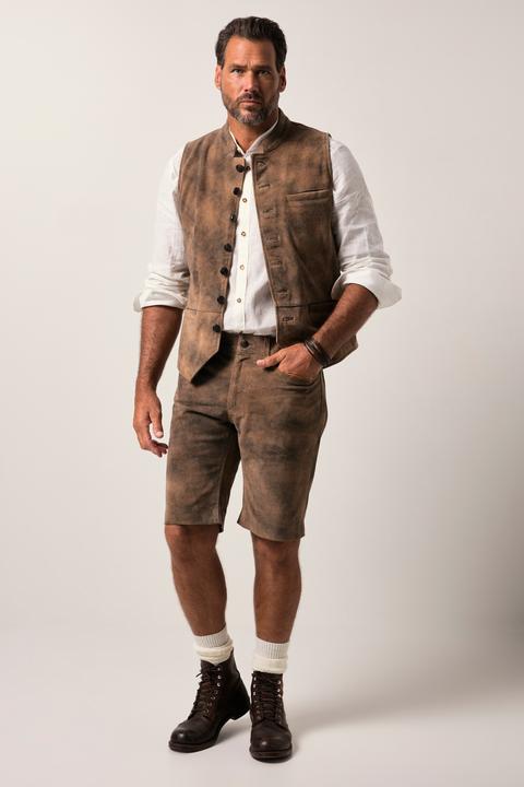 Produktbild JP1880 Leder-Bermuda, Tracht, Rindleder, Regular Fit, bis 72 (70)