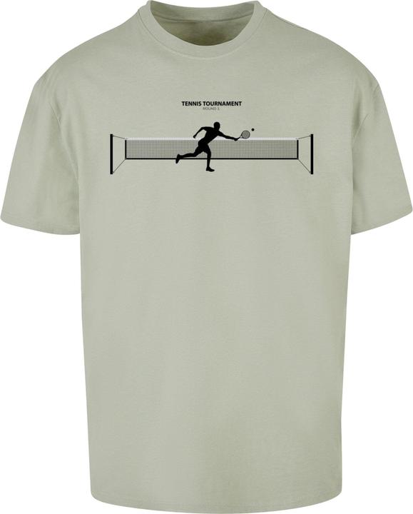 Actual product image Merchcode Tennis Round 1 Heavy Oversized Tee - 117207 (S)