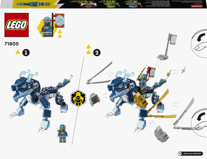 Image du produit LEGO Ninjago - Nyas Water Dragon EVO (71800, LEGO Ninjago)