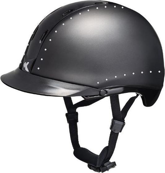 Actual product image KED Tara Black Matt Glossy Crystal M