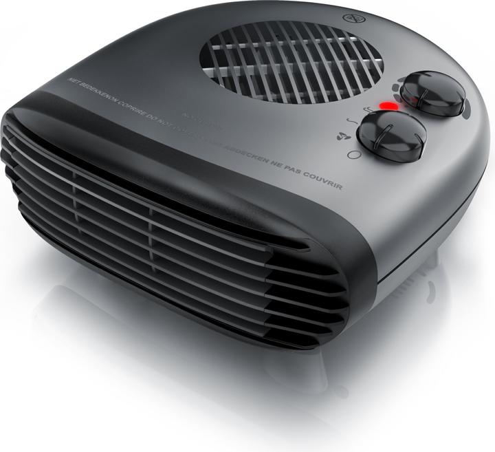Brandson Keramik Heizlüfter 2000 W mit einstellbarem Thermostat, Badezimmer Heizung mit 3 Leistungsstufen (2000 W)