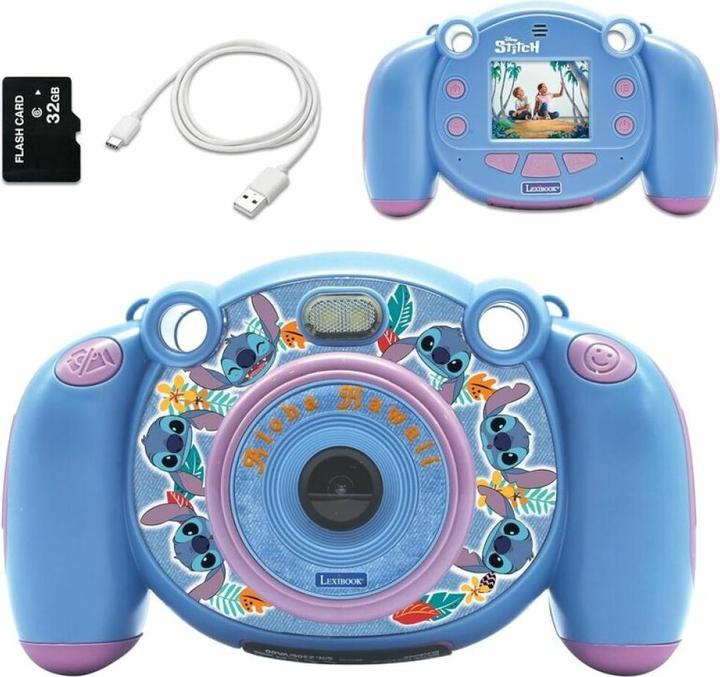 Produktbild Lexibook Disney - Stitch digital HD Camera with SD card (DJ080D)