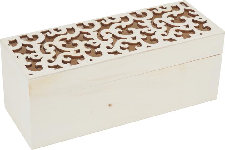 Actual product image VBS Wooden Box "Ornament Squiggles