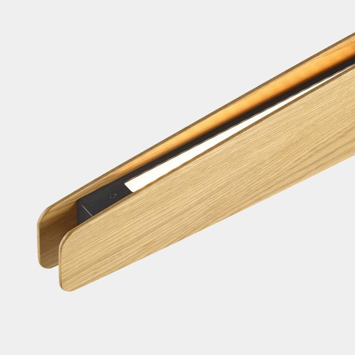 Produktbild Lucande ROTHFELS Rothfels Persida LED-Deckenleuchte, Eiche, 118 cm (3800 lm)