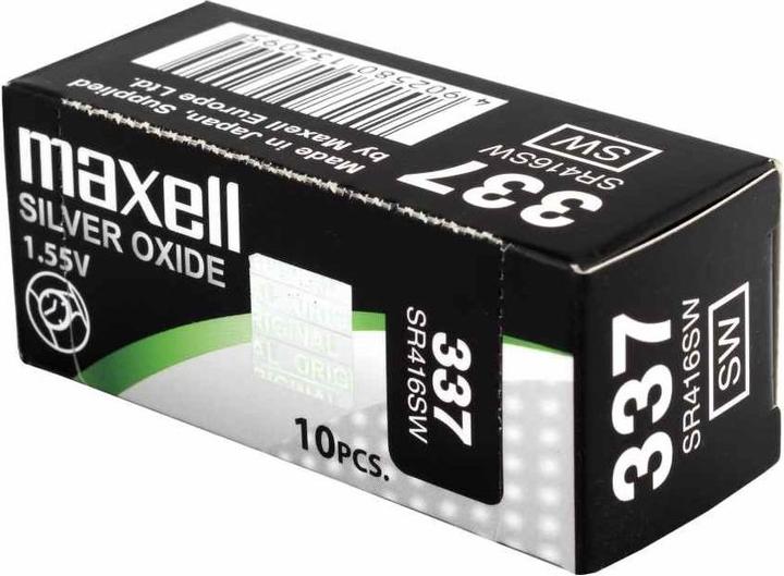 Actual product image Maxell SR416SW (10 pcs., SR416, 8.30 mAh)