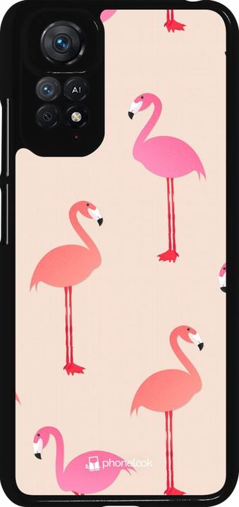 Actual product image PhoneLook Cover Pink Flamingos Pattern (Oppo A11s, Xiaomi Redmi Note 11)